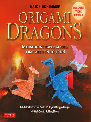 cover image of Origami Dragons Ebook